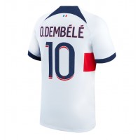 Paris Saint-Germain Ousmane Dembele #10 Auswärtstrikot 2023-24 Kurzarm